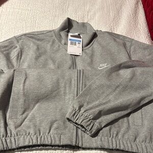 Nike Gray Zip-Up Jacket